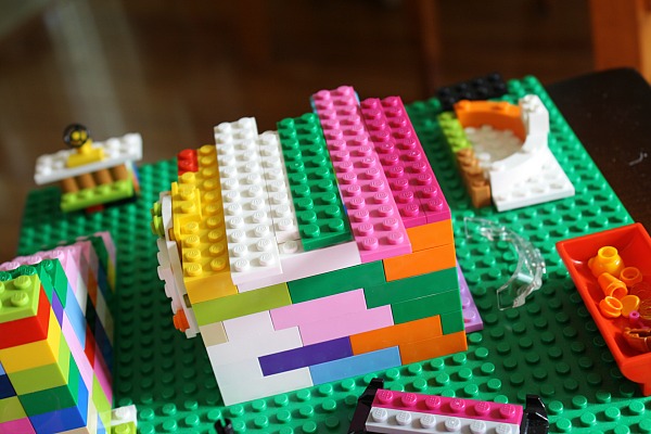 Lego puppy playground